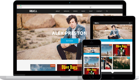 Custom, responsive, mobile-friendly website design