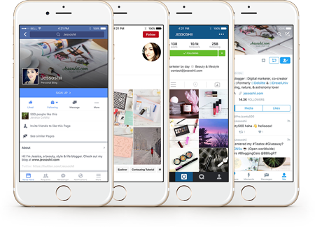 Social media management across Facebook, Instagram, Pinterest, Twitter, and more